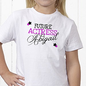 Personalized When I Grow Up Kids Clothes - Youth T-Shirt - Youth Large (14-16) - Royal Blue