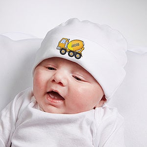 Construction Trucks Personalized Hat