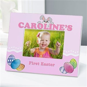 Bunny Love Personalized Easter Picture Frame 4x6 Tabletop