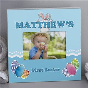 Bunny Love Personalized Easter Picture Frame 4x6 Box