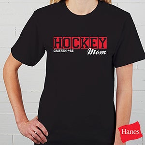 Sports Mom Personalized Hanes? T-Shirt