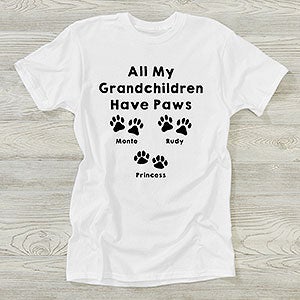 Personalized Love For Pets Adult T-Shirt