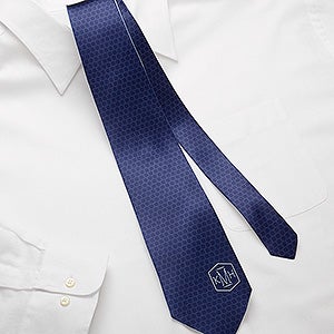 Classic Monogram Personalized Men's Tie