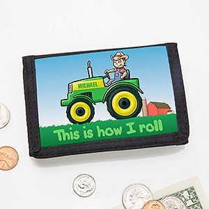 Tractor Time Personalized Wallet