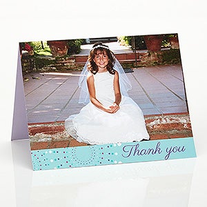 God Bless Photo Thank You Cards