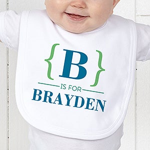 Name Bracket Personalized Bib