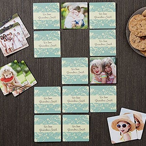 Personalized Photo Memory Game - Grandma's Game Time