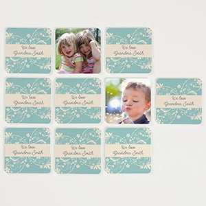 Grandma's Game Time Personalized Photo Memory Game