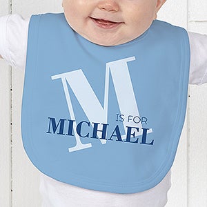 Personalized Baby Bib - Alphabet Fun