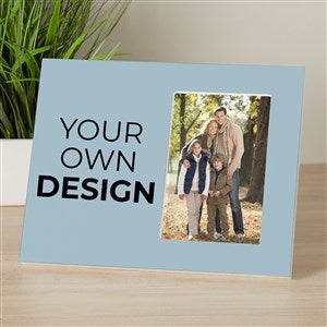 Design Your Own Personalized Offset Frame - Slate Blue