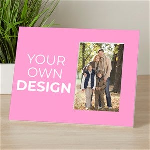 Design Your Own Personalized Offset Frame - Pink