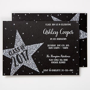 Shining Star Personalized Invitations