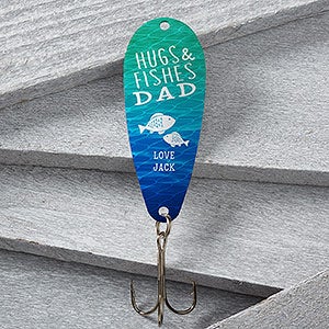 Hugs & Fishes Personalized Fishing Lure