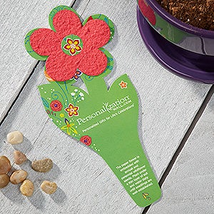 Wildflower Seeded Flower Card