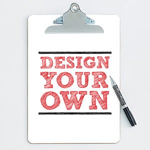 Design Your Own Personalized Clipboard