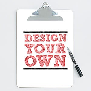 Design Your Own Personalized Clipboard