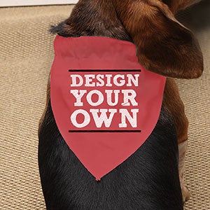Design Your Own Red Dog Bandana