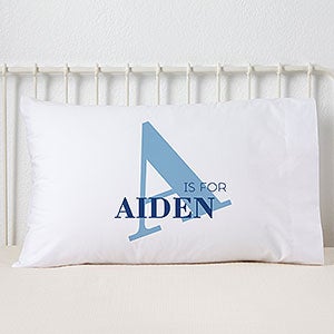 Alphabet Fun Personalized Pillowcase