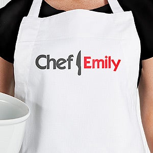 The Chef Personalized Adult Apron - #15850-A