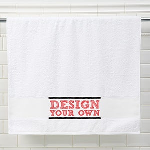 Design Your Own Personalized Bath Towel