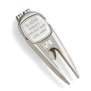 Personalized Cutter & Buck Divot Tool, Ball Marker & Clip - You Name It