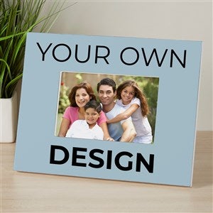 Design Your Own Personalized Picture Frame - Slate Blue