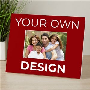 Design Your Own Personalized Picture Frame - Red