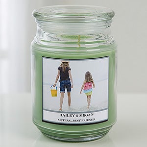 Picture Perfect Personalized Scented Glass Candle