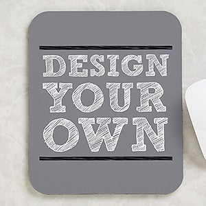 Design Your Own Personalized Vertical Mouse Pad- Grey