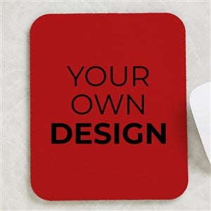 Design Your Own Personalized Vertical Mouse Pad - Red