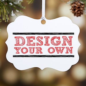 Design Your Own Personalized 2-Sided Ornament