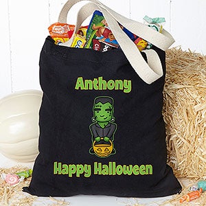 Halloween Characters Personalized Treat Bag