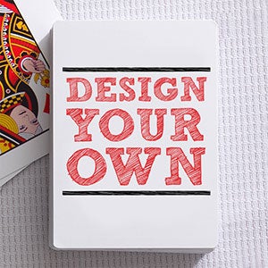 Design Your Own Personalized Playing Cards