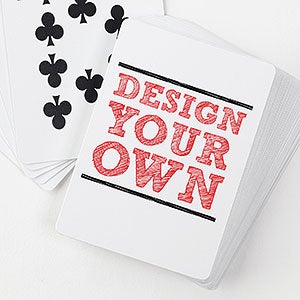 Design Your Own Personalized Playing Cards
