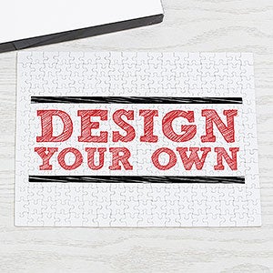 Design Your Own Personalized 252 Piece Rectangle Puzzle