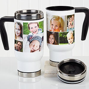 Create A Photo Collage Personalized Commuter Mug