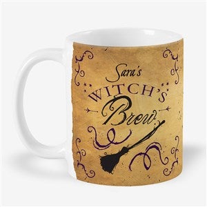 Personalized Halloween Coffee Mug - Witch
