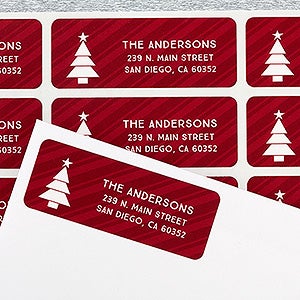 Holiday Icon Return Address Labels