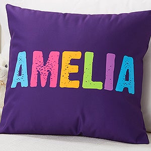 All Mine! Personalized 18 Throw Pillow