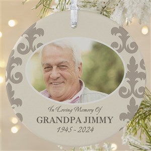 Custom Photo Memorial Ornament - In Loving Memory