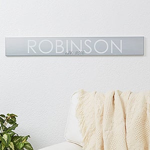 Family Name Personalized Wooden Sign