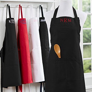 Embroidered Kitchen Apron - Name - Unique, Custom Gifts - #16384-N