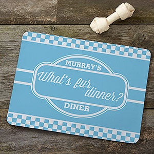 Pet Pun Personalized Meal Mat