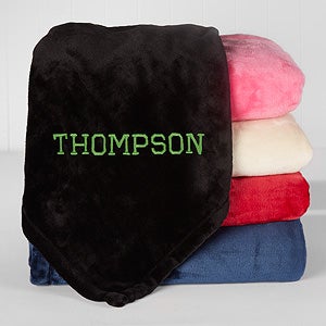 Large Game Day Personalized Fleece Blankets - 60x80