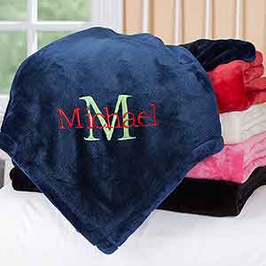 All About Me Personalized Fleece Blanket