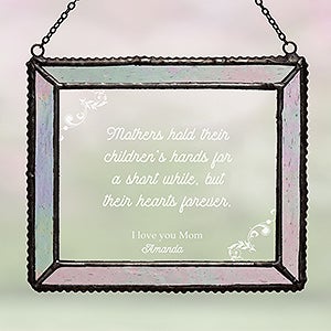 Dear Mom Personalized Suncatcher