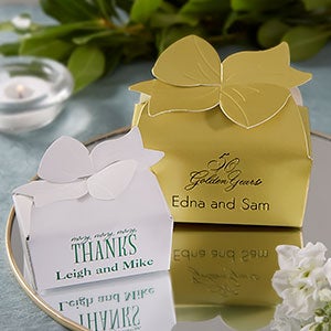 Personalized Bow Top Custom Wedding Favor Bo Personalized Bow Top Custom Wedding Favor Bo 1659d