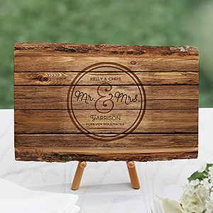 Circle Of Love Personalized Basswood Plank