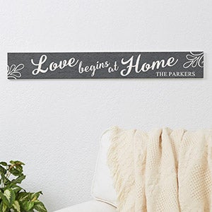 Family Home Quotes Personalized Wooden Sign