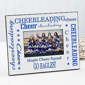 Cheerleading Personalized Frame